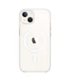Apple İphone 15 Plus Kılıf Magneticsafe Şeffaf Silikon - Şeffaf