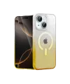 Apple iPhone 15 Plus Pummel Shiny Magsafe Kapak - Gold