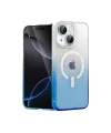 Apple İphone 15 Plus Pummel Shiny Magsafe Kapak - Mavi