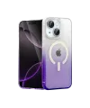 Apple iPhone 15 Plus Pummel Shiny Magsafe Kapak - Mor