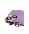 Apple İphone 15 Plus Raze Metal Kamera Lens - Sarı