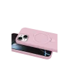 Apple iPhone 15 Plus Regal Magsafe Standlı Kapak - Açık Pembe