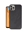 Apple İphone 15 Pro Kılıf Aras Deri Kapak - Siyah
