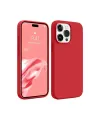 Apple İphone 15 Pro Kılıf First Silikon - Kırmızı