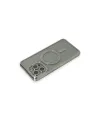 Apple İphone 15 Pro Kılıf Joke Simli Magneticsafe Kılıf - Gri