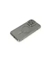 Apple İphone 15 Pro Kılıf Joke Simli Magneticsafe Kılıf - Gri