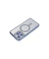 Apple İphone 15 Pro Kılıf Joke Simli Magneticsafe Kılıf - Mavi