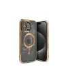 Apple İphone 15 Pro Kılıf Kross Magneticsafe Kapak - Gold