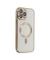 Apple İphone 15 Pro Kılıf Kross Magneticsafe Kapak - Gold