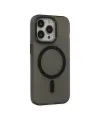 Apple İphone 15 Pro Kılıf Lodos Magneticsafe Mat Kapak - Siyah