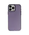 Apple İphone 15 Pro Kılıf Modos Metal Kapak - Derin Mor