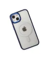 Apple İphone 15 Pro Kılıf Room Magneticsafe Silikon - Lacivert