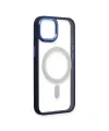 Apple İphone 15 Pro Kılıf Room Magneticsafe Silikon - Lacivert