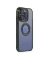 Apple İphone 15 Pro Kılıf Slot Silikon - Köknar Yeşili