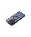 Apple İphone 15 Pro Kılıf Slot Silikon - Siyah