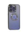 Apple İphone 15 Pro Kılıf Slot Silikon - Titan Gri