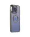 Apple İphone 15 Pro Kılıf Slot Silikon - Titan Gri