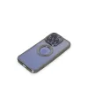 Apple İphone 15 Pro Kılıf Slot Silikon - Titan Gri