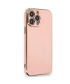 Apple İphone 15 Pro Kılıf Volet Silikon - Pembe