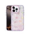Apple İphone 15 Pro Lumi Desenli Kapak - Mor