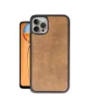 Apple İphone 15 Pro Max Kılıf Aras Deri Kapak - Taba