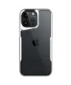 Apple İphone 15 Pro Max Kılıf Boyi Silikon Kapak - Gümüş