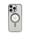Apple İphone 15 Pro Max Kılıf Erozi Magsafe Kapak - Gümüş
