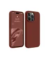 Apple İphone 15 Pro Max Kılıf First Silikon - Bordo