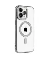 Apple İphone 15 Pro Max Kılıf Kronos Magsafe Kapak - Titanyum Gri