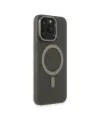 Apple İphone 15 Pro Max Kılıf Lodos Magneticsafe Mat Kapak - Titan Gri