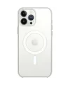 Apple İphone 15 Pro Max Kılıf Magneticsafe Şeffaf Silikon - Şeffaf