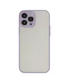 Apple iPhone 15 Pro Max Kılıf Montreal Silikon Kapak - Mor