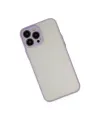 Apple İphone 15 Pro Max Kılıf Montreal Silikon Kapak - Mor