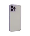Apple iPhone 15 Pro Max Kılıf Montreal Silikon Kapak - Mor