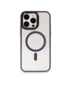 Apple İphone 15 Pro Max Kılıf Room Magneticsafe Silikon - Derin Mor