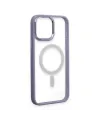 Apple İphone 15 Pro Max Kılıf Room Magneticsafe Silikon - Lila