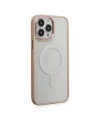 Apple İphone 15 Pro Max Kılıf Room Magneticsafe Silikon - Pudra