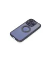 Apple İphone 15 Pro Max Kılıf Slot Silikon - Mor