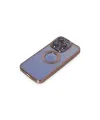 Apple İphone 15 Pro Max Kılıf Slot Silikon - Rose Gold