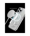 Apple İphone 15 Pro Max Kılıf Tron Şeffaf Magsafe Kapak - Şeffaf