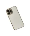 Apple İphone 15 Pro Max Kılıf Volet Silikon - Beyaz