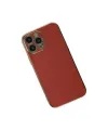 Apple İphone 15 Pro Max Kılıf Volet Silikon - Kırmızı