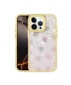 Apple iPhone 15 Pro Max Lumi Desenli Kapak - Sarı