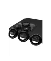 Apple iPhone 15 Pro Max Raze Metal Kamera Lens - Siyah