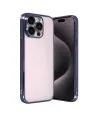 Apple İphone 15 Pro Max Razer Lensli Silikon - Lacivert