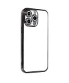 Apple İphone 15 Pro Max Razer Lensli Silikon - Siyah