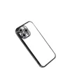 Apple İphone 15 Pro Max Razer Lensli Silikon - Siyah