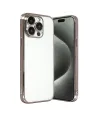 Apple İphone 15 Pro Max Razer Lensli Silikon - Titan Gri