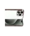 Apple İphone 15 Pro Max Razer Lensli Silikon - Titan Gri