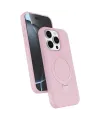 Apple İphone 15 Pro Max Regal Magsafe Standlı Kapak - Açık Pembe